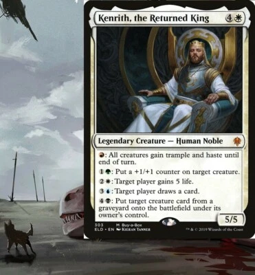 Kenrith, the Returned King Commander Deck *Group Hug* MTG Magic Ready-to-Play - Image 1 of 4