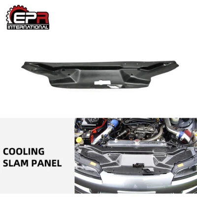 Cubierta de embellecedor de radiador panel de golpe de refrigeración para Nissan Silvia 200SX S15 FRP GARA Foto 1 de 4