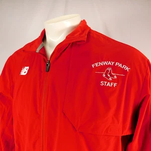 Abrigo Chaqueta Roja Fenway Park Staff Hombres Nuevo Balance Talla XL - Imagen 1 de 15