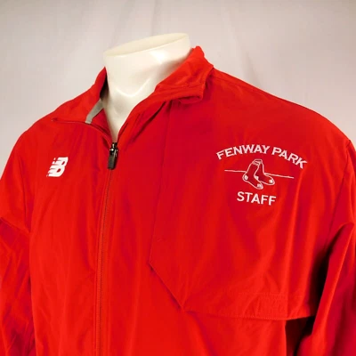 Fenway Park Staff Men Red Jacket Coat New Balance Sz XL - Image 1 of 4