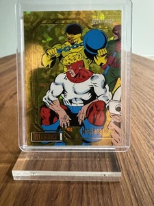 2024 Marvel Allegiance Secret Wars Wrecking Crew #57 Yellow Crackle /149 - Bild 1 von 2