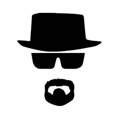 Heisenberg -- Breaking Bad Vinyl Decal Laptop Decal Bumper Sticker Window Sticke - Image 1 of 2