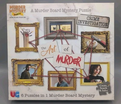 THE ART of MURDER A Murder Juego de Mesa Misterio Puzzle 6 Puzzles en 1 SELLADO 2021 Foto 1 de 4