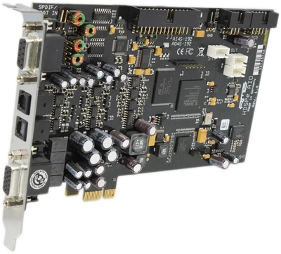 RME HDSPe AIO Rev 1.4 38-Channel 24-Bit/192kHz PCIe Interface Card / Sound Card - Image 1 of 4