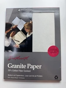 Southworth grau Granitpapier 25 % Baumwollfaser 60 Blatt - Bild 1 von 2