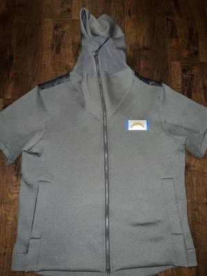 LA Chargers Nike Repel On-Field Training Equipment Sweatshirt Hoodie Zipper XXL - Image 1 of 4