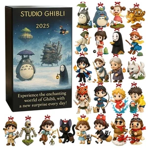 2025 Classic Studio Ghibli Anime Advent Calendar 24 Days Collectibles Decoration - Bild 1 von 12