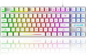 Gaming Keyboard ZiyouLang Keyboard K16 Membrane Tactile good working condition - Picture 1 of 7