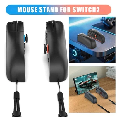 forSwitch2 Gaming Controller Grip Mouse Stand Portable Mouse 2PCS'' Base V0I4 - Image 1 of 4
