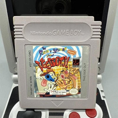 Ren and Stimpy Show Veediots Nintendo Game Boy 1993 Game Only Tested - Image 1 of 3