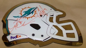 Miami Dolphins Accent Mirror NFL Collection Autographs Sports Memorabilia - Picture 1 of 3