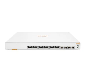 HPE Networking Instant On 1960 4SFP+ 12-Port Smart Switch (JL805A) - Picture 1 of 3