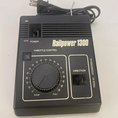 MRC Railpower 1300 Train Controller Power Pack Transformer - Image 1 of 4