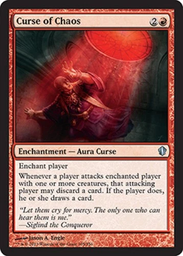 Curse of Chaos - Commander 2013 #105/356 MTG Magic The Gathering - Image 1 of 1