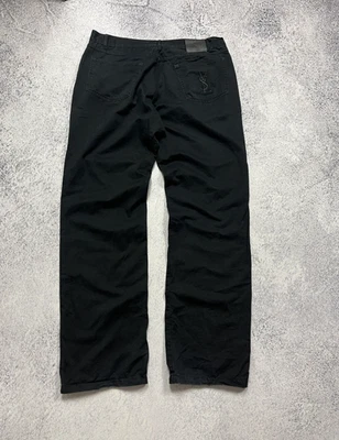 Vintage Yves Saint Laurent Big Logo Pants Luxury Men's Size 36x34 - Image 1 of 4