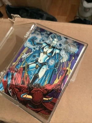 Lady Death Cards Set Vintage Metallic - Image 1 of 4