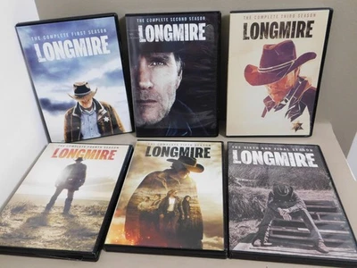 Longmire the Complete Series DVD Season 1 2 3 4 5 6 Crime Modern Western VGC - Image 1 of 4