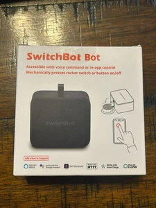 SwitchBot Bot Smart Switch Button Pusher Black - Alexa, Siri, IFTTT, Smartthings - Picture 1 of 6