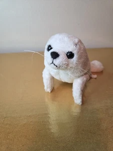 Wildlife Artists realistische Harfe Robbe Welpe Plüschtier Meeresleben Stofftier 9 Zoll - Bild 1 von 11