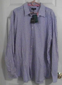 NEU MIT ETIKETT HERREN J. MAVERICK "NEW YORK" ROSA/BLAU LANGARMHEMD * GRÖSSE XXL - Bild 1 von 7