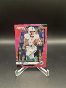 2024 Panini Prizm Tua Tagovailoa Pink Wave Prizm Miami Dolphins #175 - Bild 1 von 2