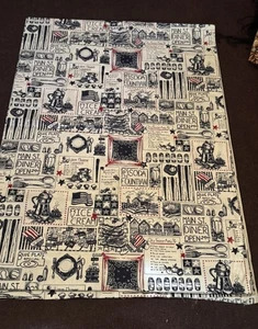 “Main Stree Diner “ Fabric ( 3,5 Yards/44’ Wide) - Picture 1 of 4