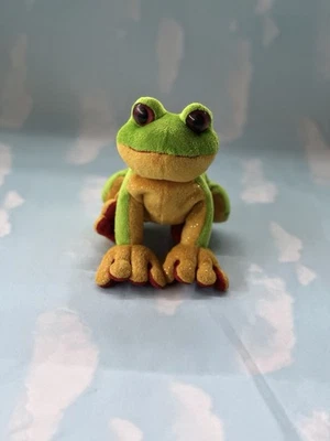 GANZ HM109 Tree Frog Stuffed Animal Plush Toy No Code - Image 1 of 4