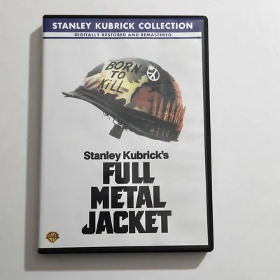 Full Metal Jacket DVD 1987 Stanley Kubrick Matthew Modine Adam Baldwin D'Onofrio - Image 1 of 3