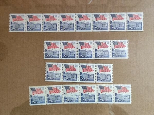 Lotto 20 francobolli USA - Foto 1 di 3