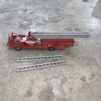 Винтажная пожарная машина лестница грузовик Doepke Rossmoyne, модели игрушек - Изображение 1 из 4