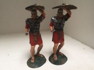 2 Ancient Roman legionaries. Testudo figures.TSSD 54 mm plastic