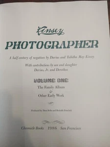 Kinsey Photographer: Volumes One and Two - Logging the NW 1800s to early 1900s - Picture 1 of 6