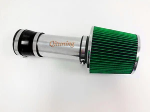 Green Air Intake System Kit Filter For 2004-2008 Pontiac Grand Prix 3.8L V6 - Picture 1 of 1