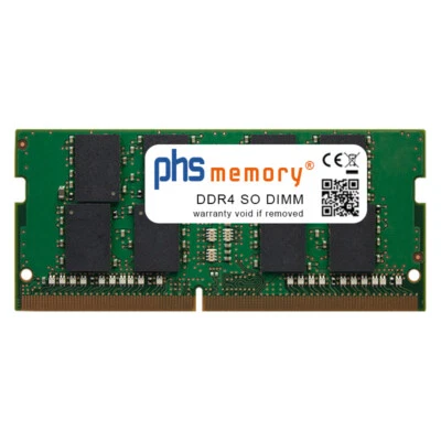 PHS-MEMORY 32GB RAM DDR4 passend für MSI Cubi 5 12M-021BDE SO DIMM 3200MHz Barebone-