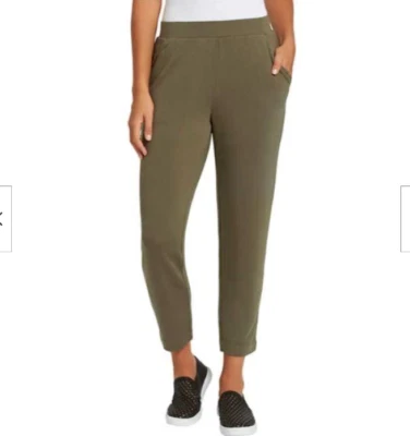 JESSICA SIMPSON WOMEN'S  CARCIE EFFORTLESS COMFORT PULL ON PANT(OLIVE SMALL)NWT - Image 1 of 3