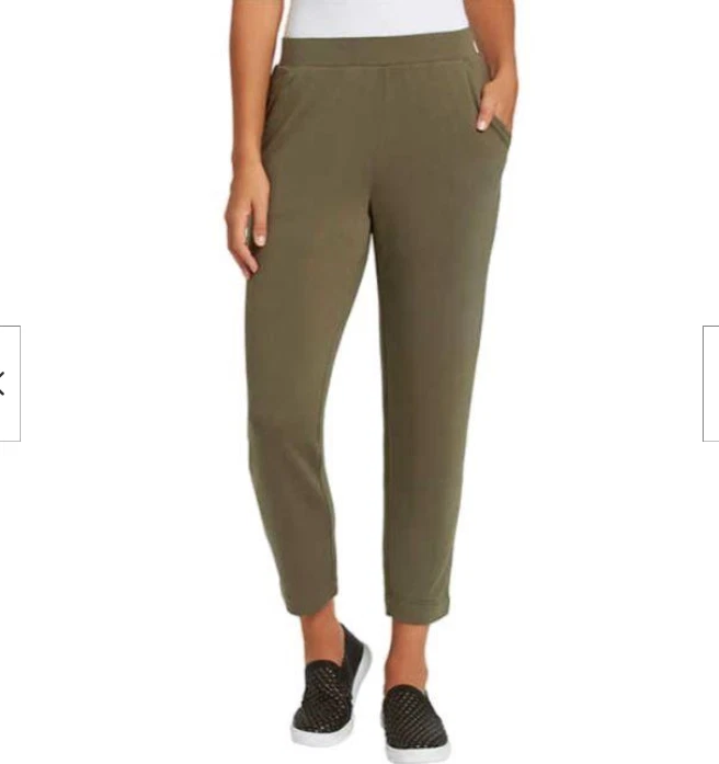 Jessica Simpson Ladies' Effortless Comfort Pull-on Pant Olive Size Small