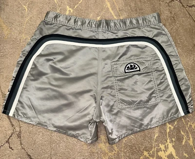 Gray Sundek 34 Rainbow Beach Swim Board Shorts Trunks Bath Suit Size 34 M - Image 1 of 4