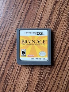 Brain Age: Train Your Brain in Minutes a Day (Nintendo DS, 2006) - Picture 1 of 1