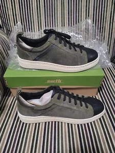 Earth Brands woman's Paz Sneaker- Size 9W Black Soft Buck-601742WBCK-Brand New - Picture 1 of 8