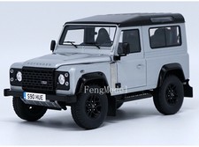 1:18 Scale Land Rover Defender 90 Diecast Model Car collection Decoration Silver