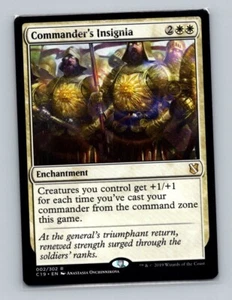 1x MTG - Commander's Insignia (002) - Commander 2019 - C19 - casi nuevo - Imagen 1 de 2