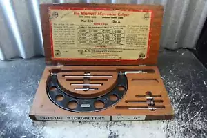 Outside Micrometer 2" to 6" STARRETT N0. 224 (incomplete, see pictures) - Picture 1 of 5