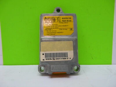 Centralina Airbag Laterale 9632052180 550589500 Peugeot 306 Airbagsteuergerät - Immagine 1 di 4