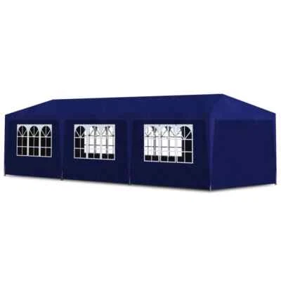 NNEVL Party Tent 3x9 m Blue - Image 1 of 3