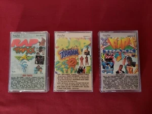 RAP TRAXX - POLYDOR CASSETTE - VOLUME 1 - 2 - 3 - RAP HIP HOP 1989 -1990 - Picture 1 of 5