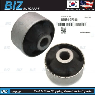 OEM 2PCS Lower Control Arm Bushings for 06-08 Tiburon 04-09 Spectra 54584-2F000 - Image 1 of 4