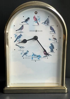 Howard Miller Songbirds of North America III Tabletop Clock, Model 645-405. - Image 1 of 4