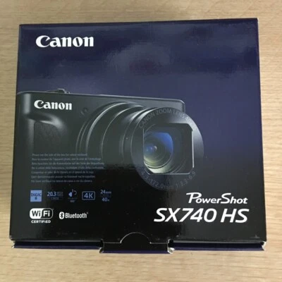 CANON POWERSHOT SX740 HS CAMERA - SILVER - FREE DELIVERY - Image 1 of 3