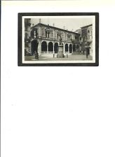 ITALY REAL PC  "Piazza Dante Loggia di Fra Giocondo"  1-5-1929 to Waterloo, NY.