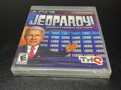 Jeopardy (Sony PlayStation 3, THQ 2012) 🔥Fast Shipping🔥Factory Sealed - Image 1 of 2
